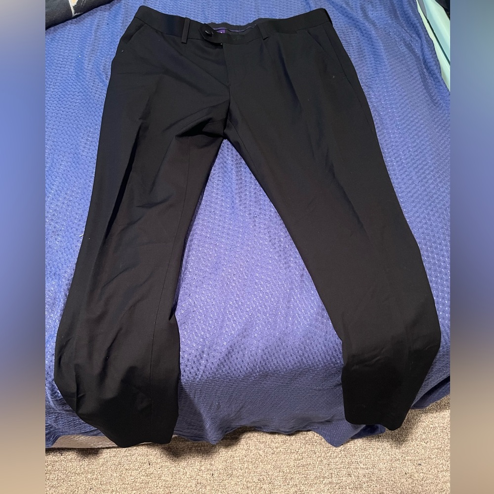 Men’s 34x30 black dress pants